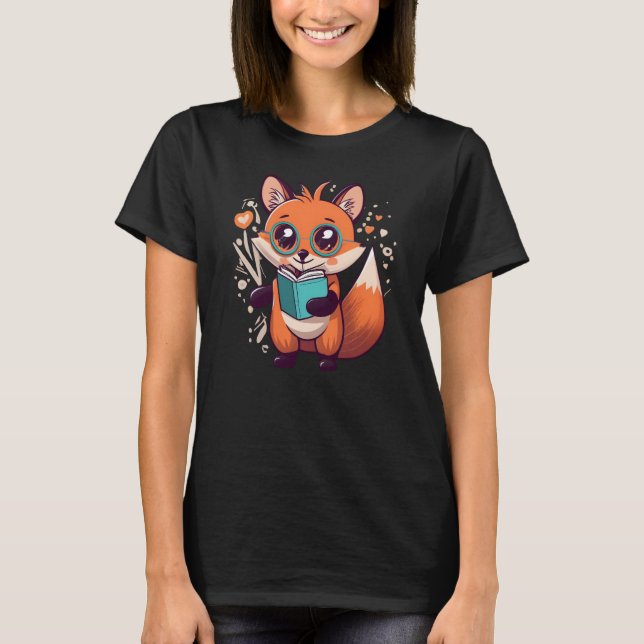 Foxy's Reading Adventure T-Shirt (Vorderseite)