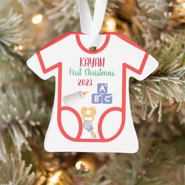 Foyer personnalisé premier Noël 2023 (Arbre)