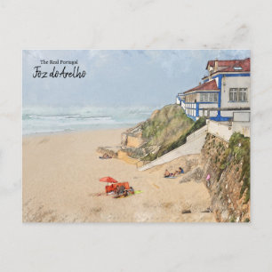Foz do Arelho Portugal Postkarte