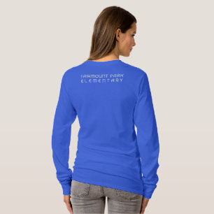 FPE Falcon Blue Womens Long Sleeve T-Shirt