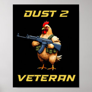 Fps-Gamer lustig Cs Ego-Shooter Wettbewerbs-Gaming Poster