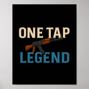Fps-Gamer lustig Cs Ego-Shooter Wettbewerbs-Gaming Poster