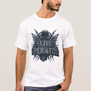 FPS-Gamer-Typografie-T-Shirt T-Shirt