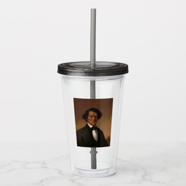 Fr3d3rick Bailey Douglass: Legende Ziviler Rechte Acryltrinkbecher (Vorderseite)