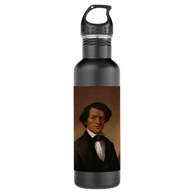 Fr3d3rick Bailey Douglass: Legende Ziviler Rechte Edelstahlflasche (Vorderseite)