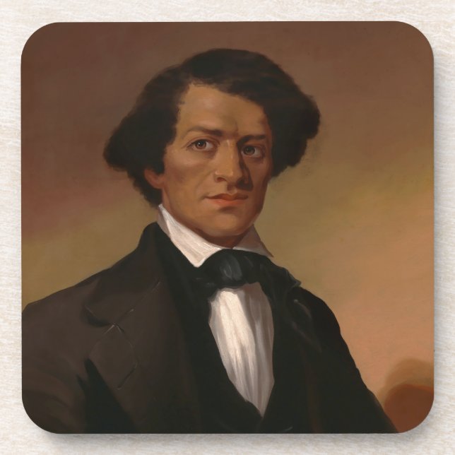 Fr3d3rick Bailey Douglass: Legende Ziviler Rechte Getränkeuntersetzer (Vorderseite)