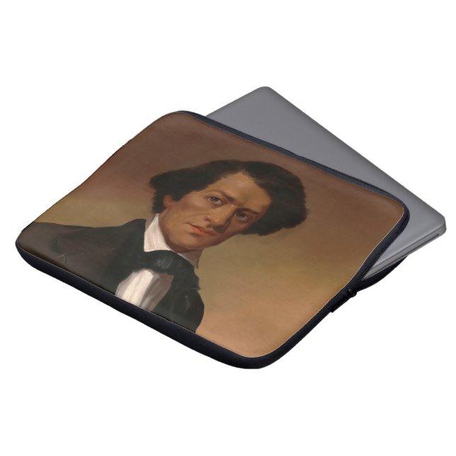 Fr3d3rick Bailey Douglass: Legende Ziviler Rechte Laptopschutzhülle (Vorne Oben)