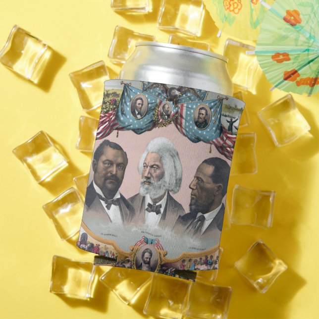 Fr3d3rick Bailey Douglass mit Black Abolitionist Dosenkühler (In Situ Sommer)