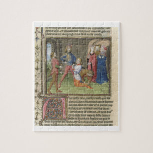 Fr.120 f.522v das Adeln von Lancelot von '