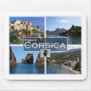 FR Frankreich - Corse - Korsika - Calvi - Osani - Mousepad