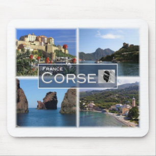FR Frankreich - Corse - Korsika. Calvi - Osani - Mousepad