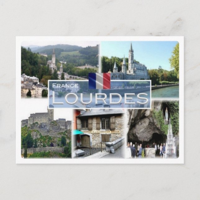 FR Frankreich - Lourdes - Postkarte (Vorderseite)