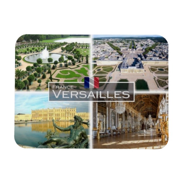 FR Frankreich - Versailles - Park Orangerie - Magnet (Horizontal)