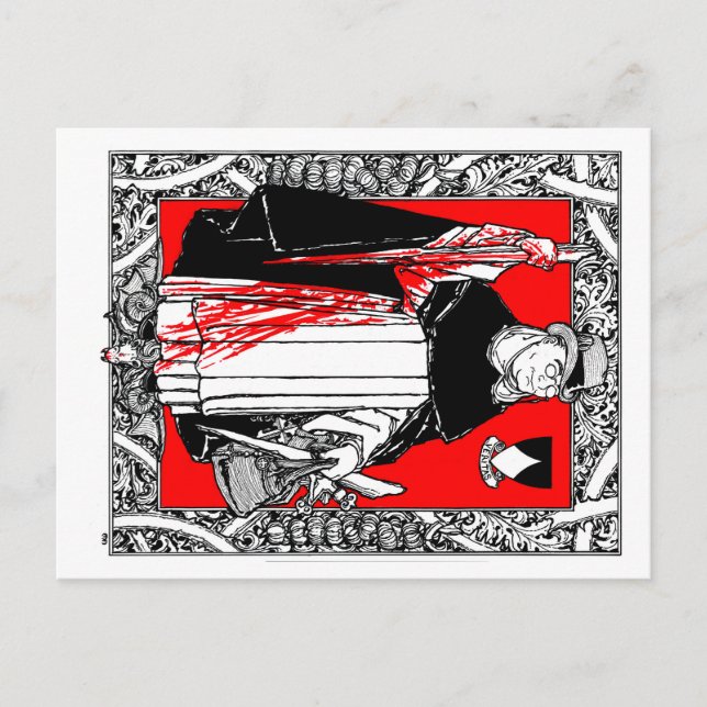 Fr. Gilroy, der Vampyre-Slayer Postkarte (Vorderseite)