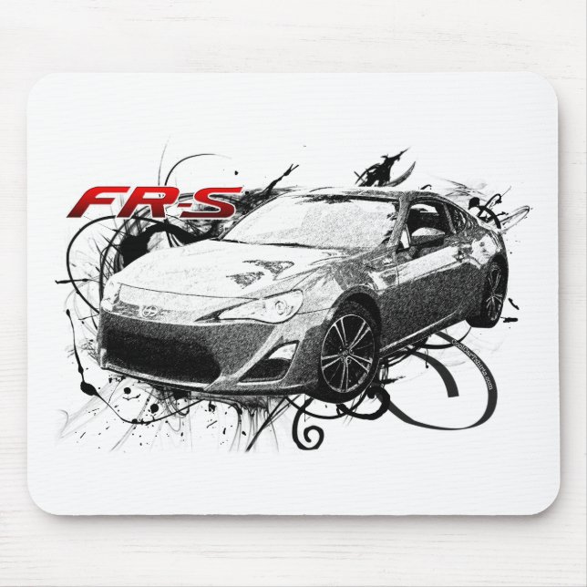 FR-S im Wirbel Mousepad (Vorne)