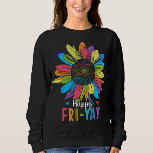 Fr-Yay Freitag Liebhaber von Spaß Lehrer Sweatshirt