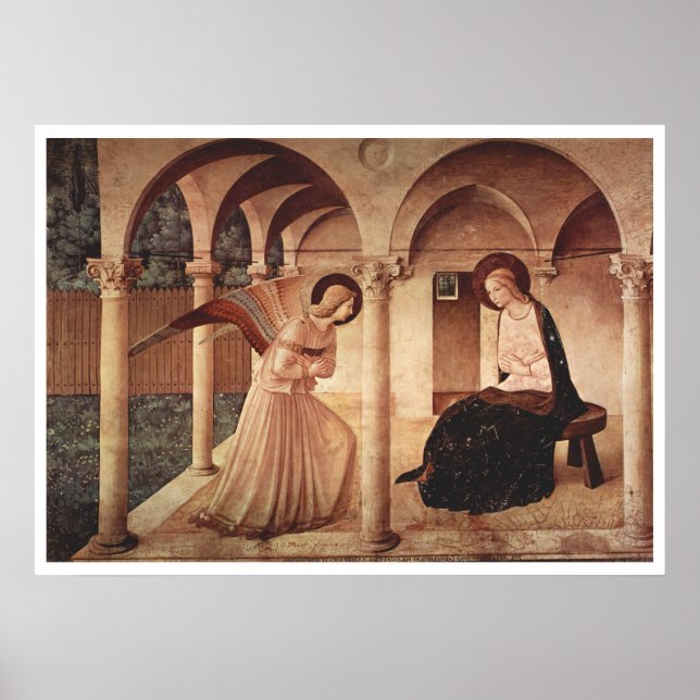 Fra Angelico - Ankündigung Poster (Vorne)