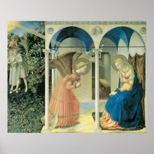 Fra Angelico - Das Ankündigungsposter Poster
