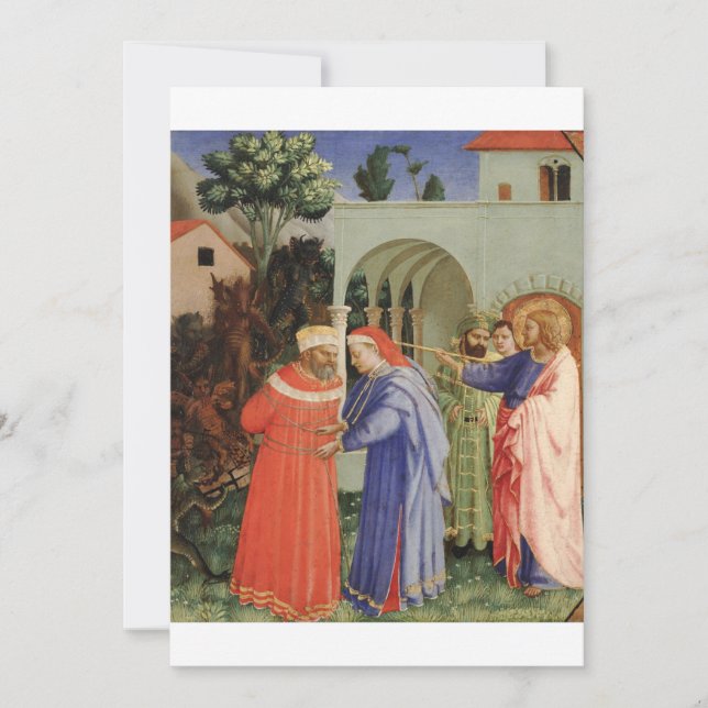 Fra Angelico - Der Apostel St. James - der Große Einladung (Vorderseite)
