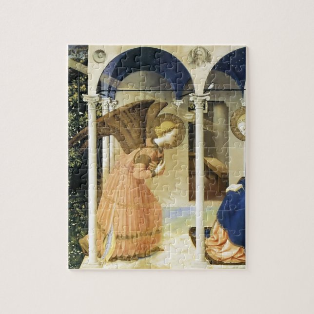 Fra Angelico die Ankündigung (Vertikal)