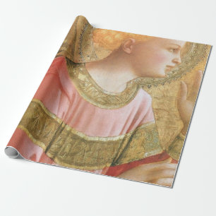 Fra Angelico - Erzengel Gabriel Annuncio Geschenkpapier