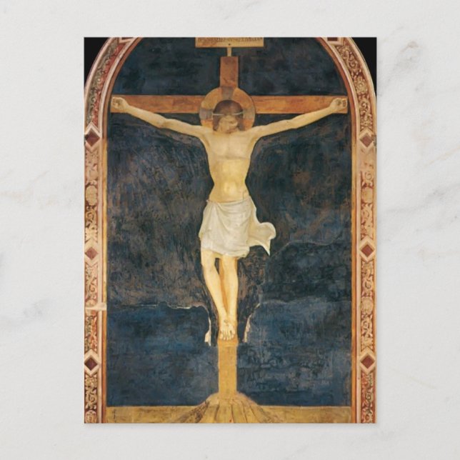 Fra Angelico - Kruzifizierter Christus Postkarte (Vorderseite)