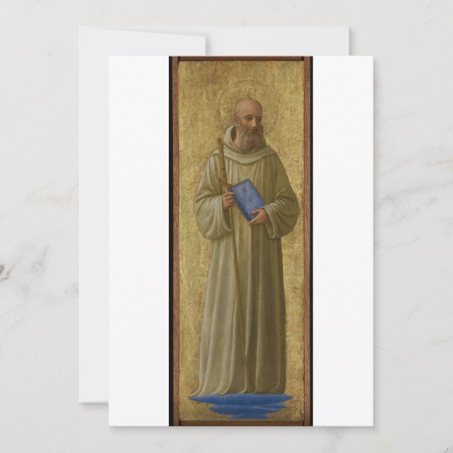Fra Angelico - Saint Romuald Einladung (Vorderseite)