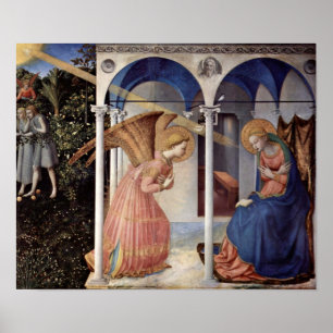 Fra Angelico - Szene: Ankündigung Poster