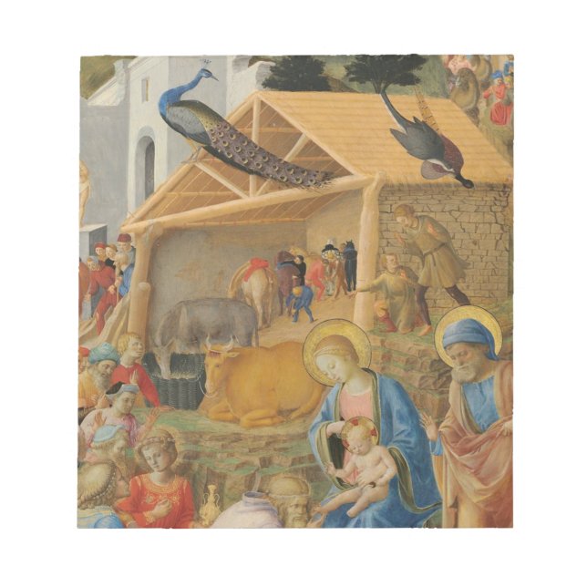 Fra Angelico- Verehrung Of The Magi Notizblock (Vorderseite)