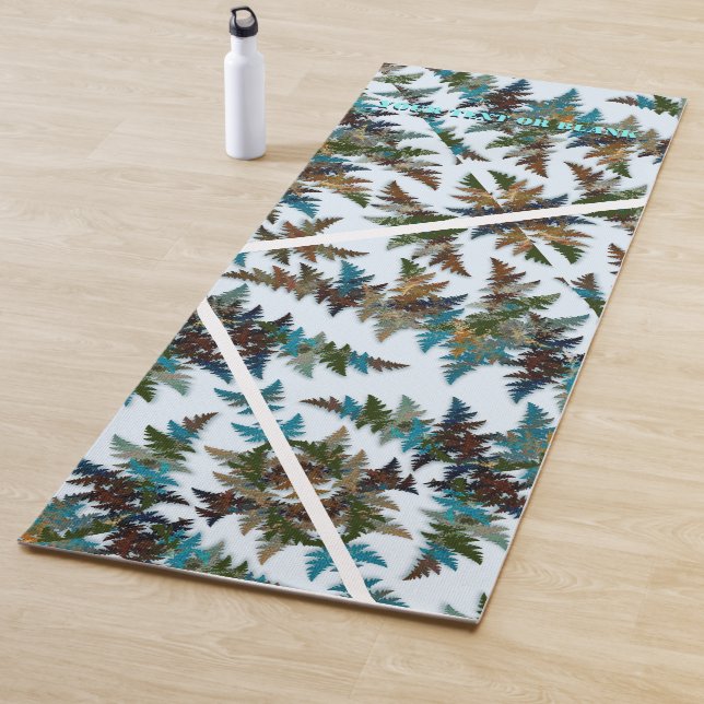 Fracal Arctic Camouflage Yogamatte (Beispiel)