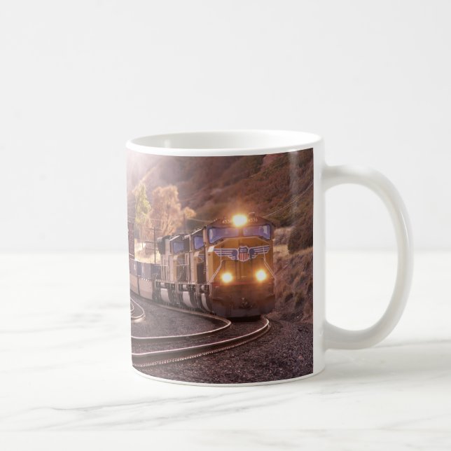 Fracht-Zug-Tasse (Righty) Kaffeetasse (Rechts)