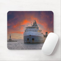 Frachter im Hafen von Holland