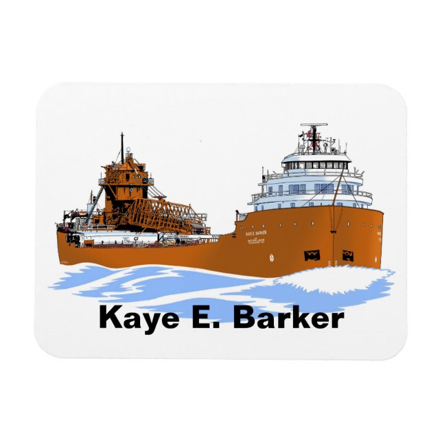 Frachter Kaye E. Barker Magnet (Horizontal)