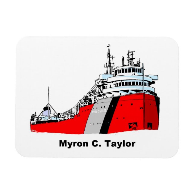 Frachter Myron C.Taylor Magnet (Horizontal)