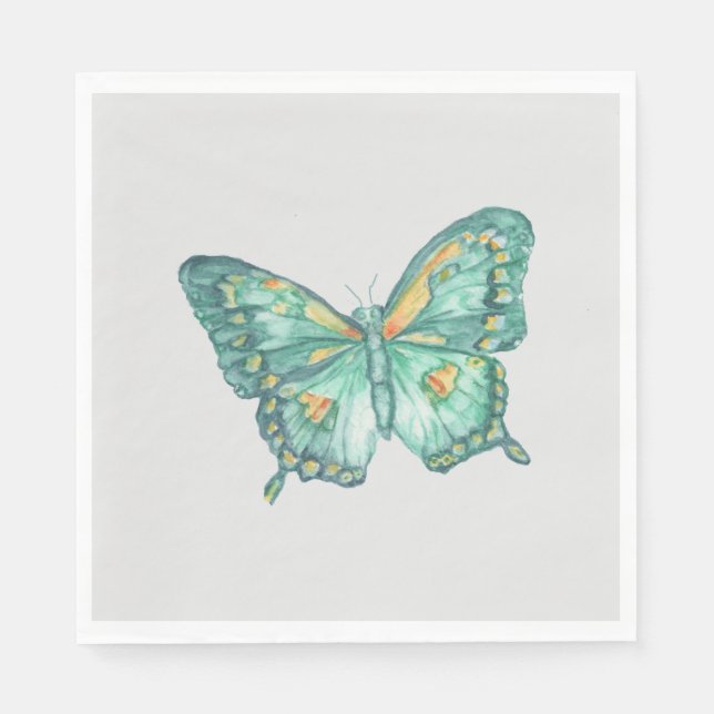 Frack Butterfly auf einer Papierserviette (Vorderseite)