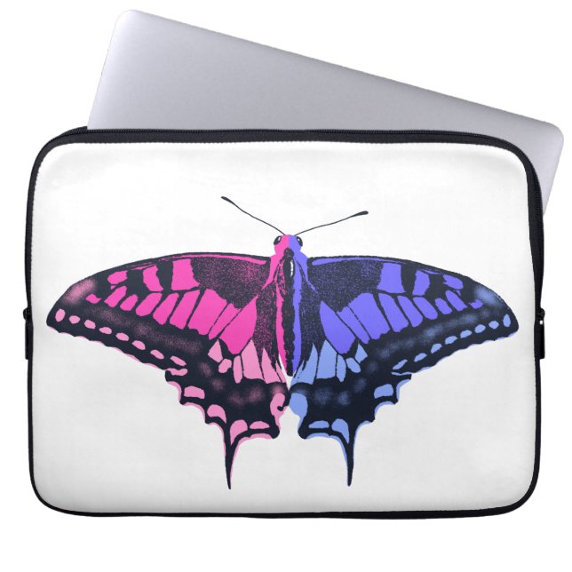 Frack Butterfly für Allesexuelle Laptopschutzhülle (Vorderseite)