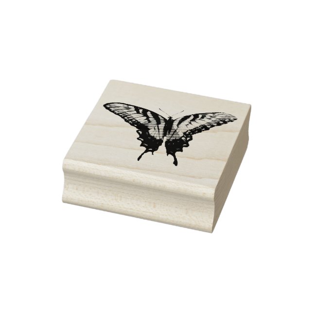 Frack Butterfly III Schönes farbiges Foto Gummistempel (Stempel)