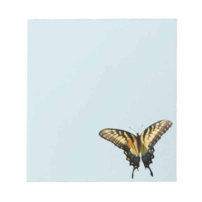 Frack Butterfly III Schönes farbiges Foto Notizblock (Vorderseite)