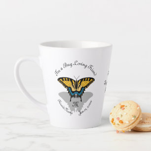 Frack Butterfly Monogramm Milchtasse
