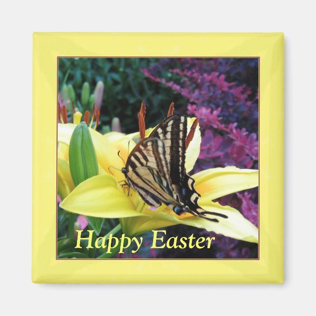 Frack Butterfly Ostermagnet Magnet (Vorne)