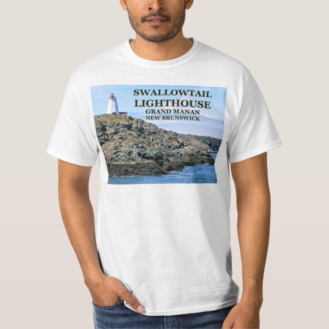 Frack-Leuchtturm, großartiger Manan, N.B.T-Shirt T-Shirt (Vorderseite)