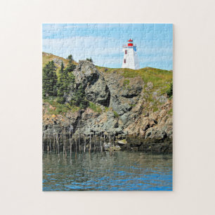 Frack Lighthouse Grand Manan Jigsaw Puzzle