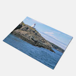 Frack Lighthouse Grand Manan N.B. Door Mat Fußmatte