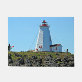 Frack Lighthouse Grand Manan N.B. Door Mat Fußmatte