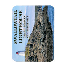 Frack Lighthouse Grand Manan N.B. Magnet