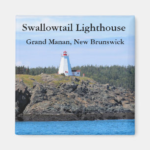 Frack Lighthouse, Grand Manan, N.B. Magnet