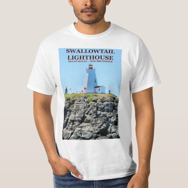 Frack Lighthouse, Grand Manan, N.B. T - Shirt (Vorderseite)