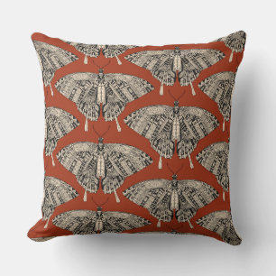 Frack Schmetterling Terracotta Kissen