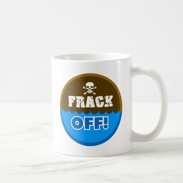 FRACK WEG! - KAFFEETASSE (Rechts)