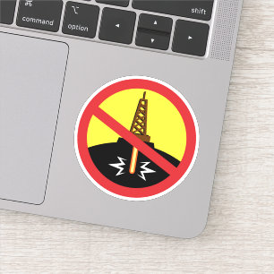 Fracking Aufkleber